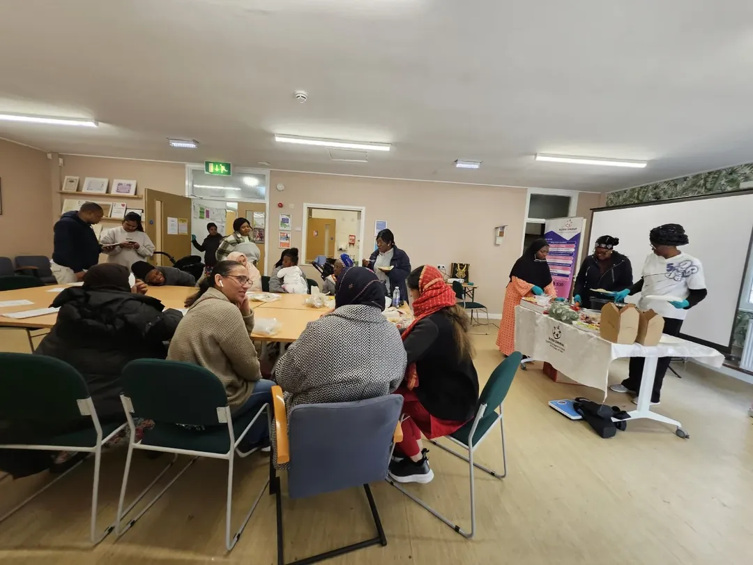 Food Hub Outreach Day - Providing food essentials and support to Manchester residents during the cost of living crisis.